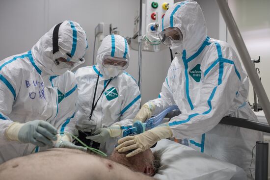 Russia Coronavirus Hospital Facilities