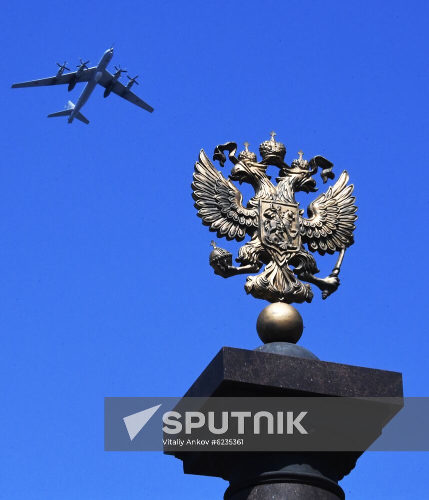 Russia Victory Day Parade Rehearsal