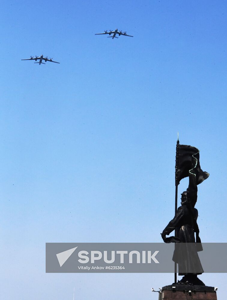 Russia Victory Day Parade Rehearsal