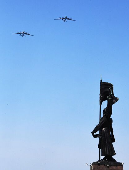 Russia Victory Day Parade Rehearsal