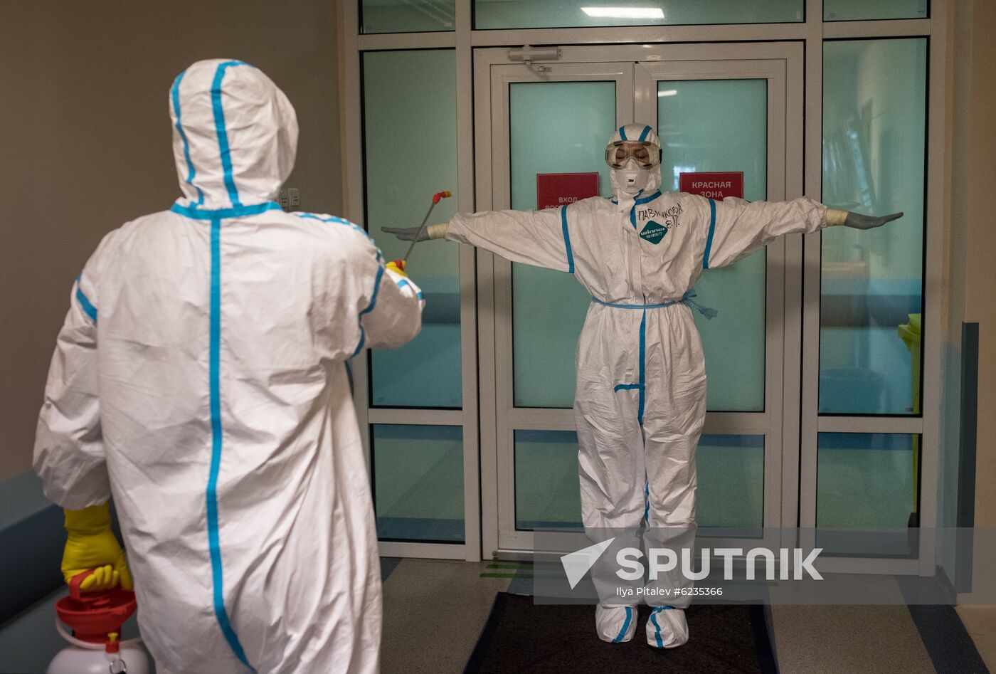 Russia Coronavirus Hospital Facilities