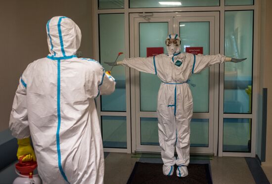 Russia Coronavirus Hospital Facilities