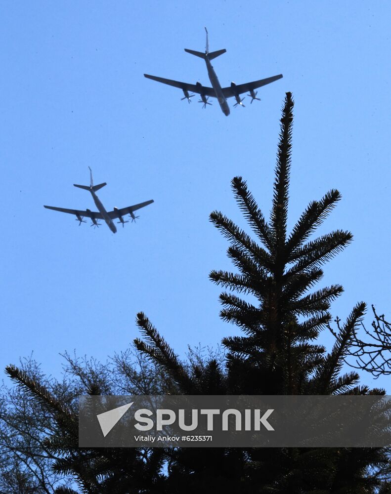 Russia Victory Day Parade Rehearsal