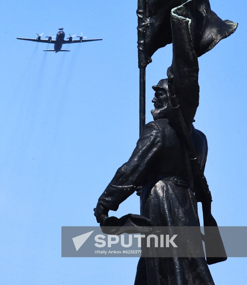 Russia Victory Day Parade Rehearsal