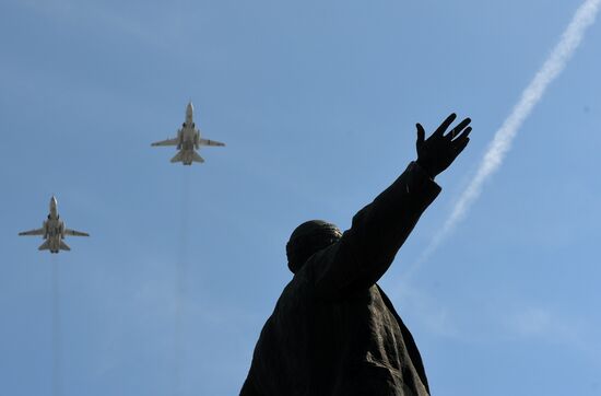 Russia Victory Day Parade Rehearsal