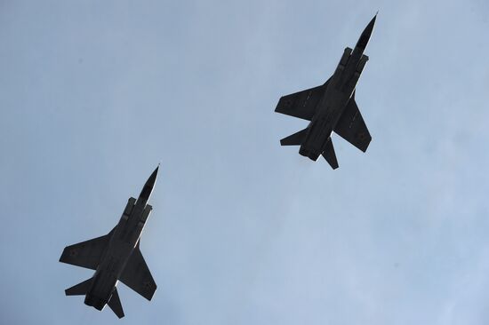 Russia Victory Day Parade Rehearsal