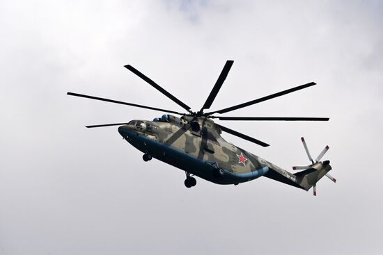 Russia Victory Day Parade Rehearsal