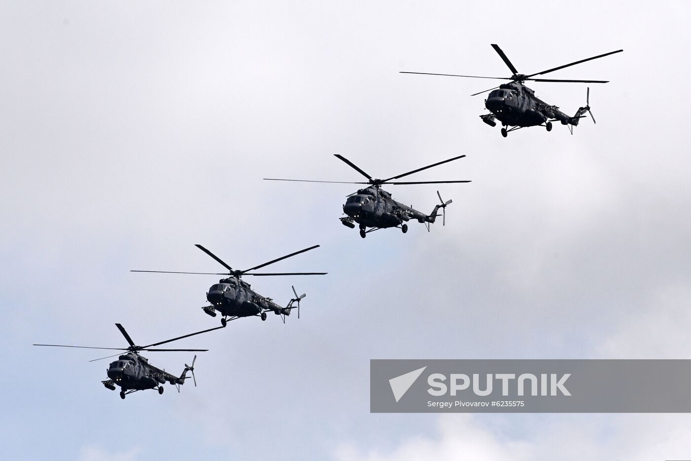 Russia Victory Day Parade Rehearsal