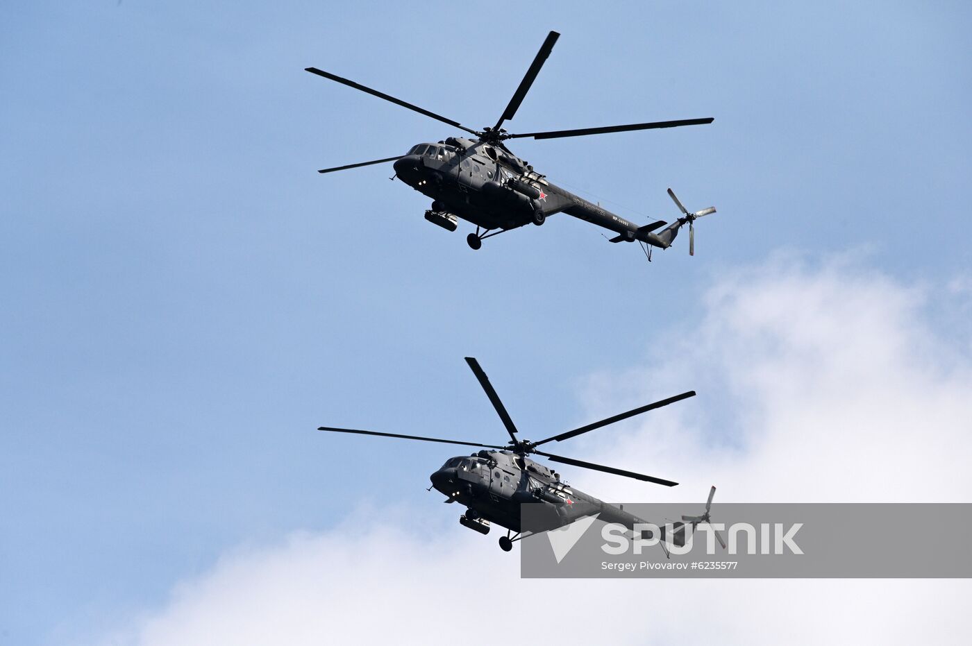 Russia Victory Day Parade Rehearsal