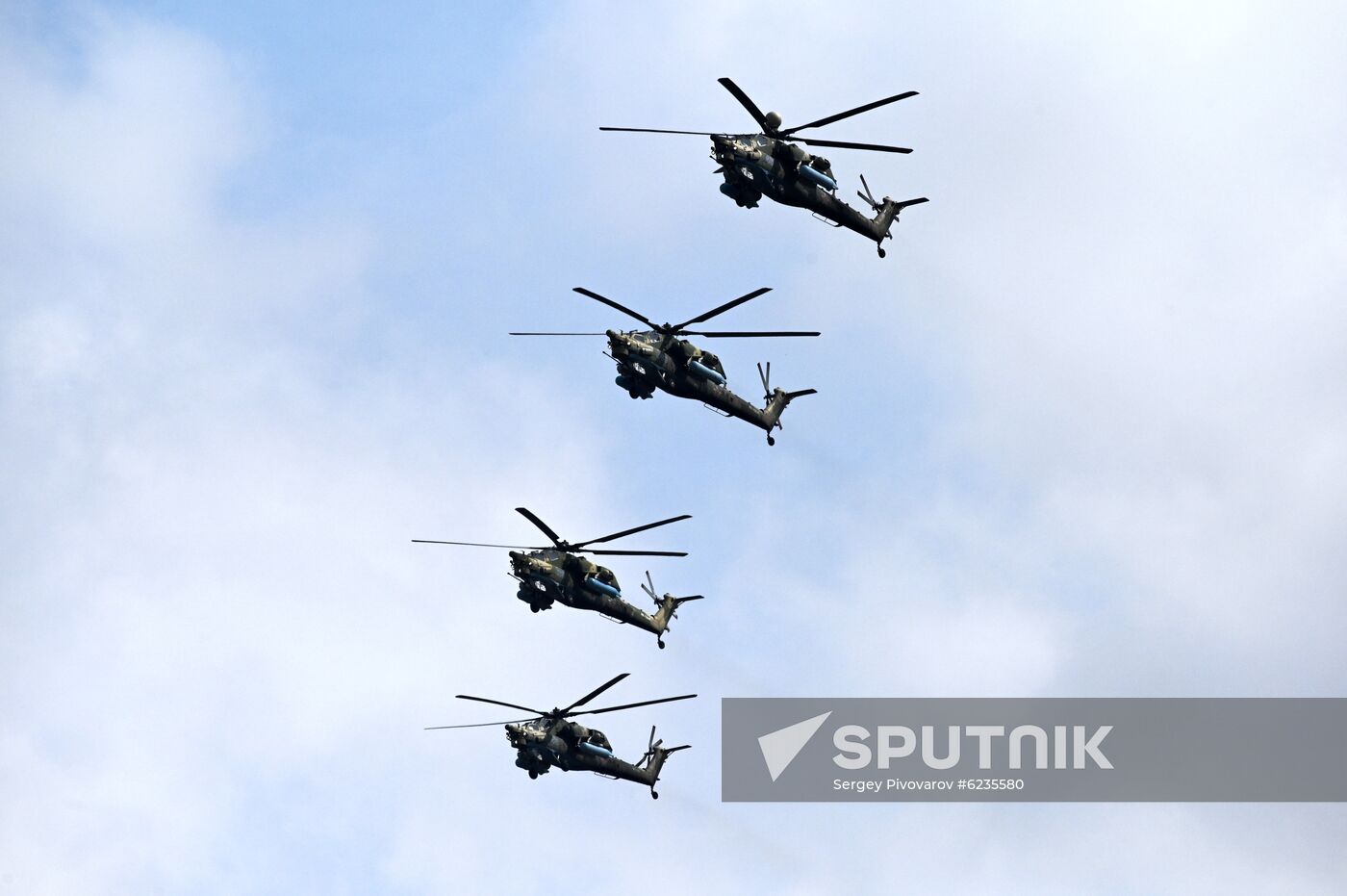 Russia Victory Day Parade Rehearsal