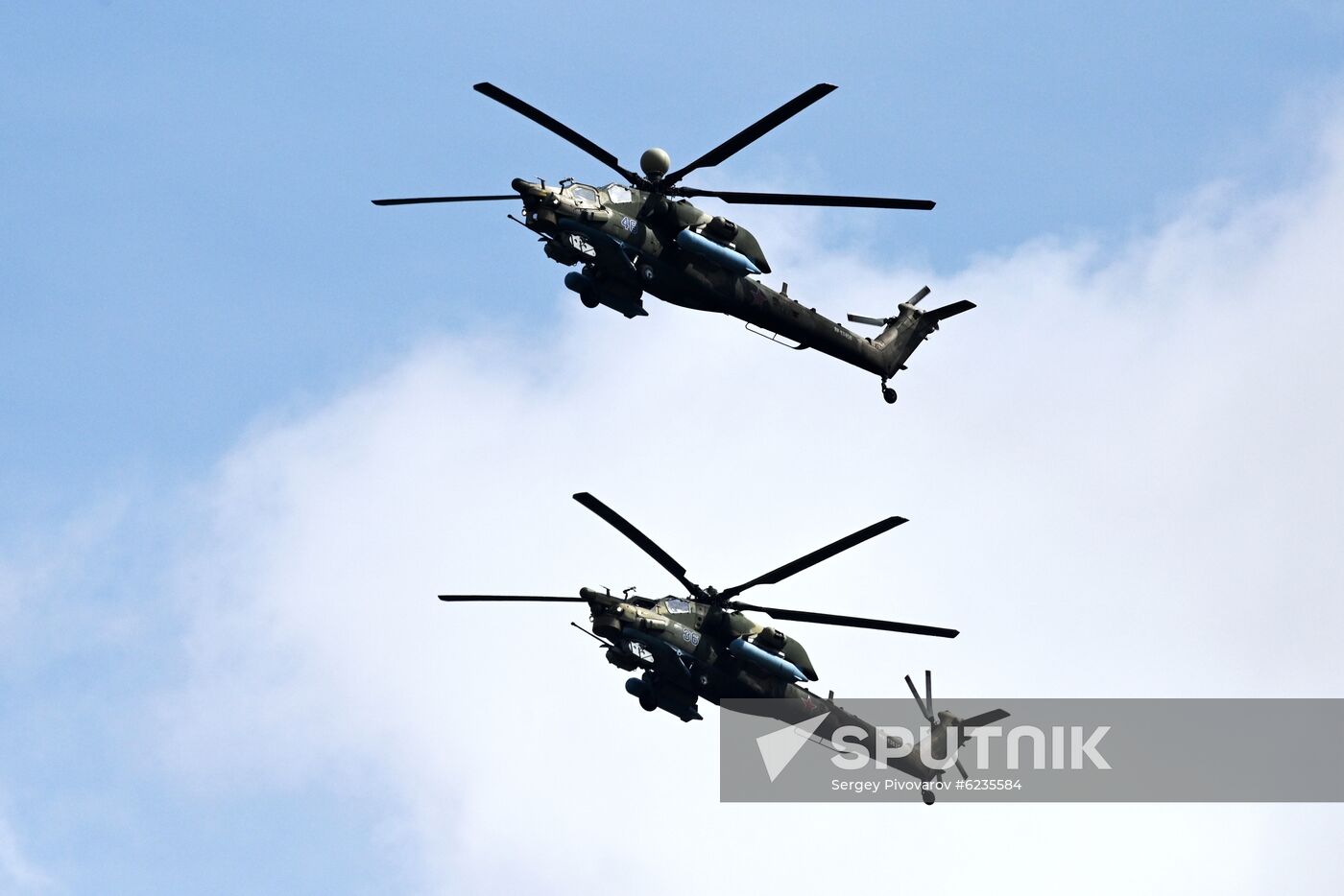 Russia Victory Day Parade Rehearsal