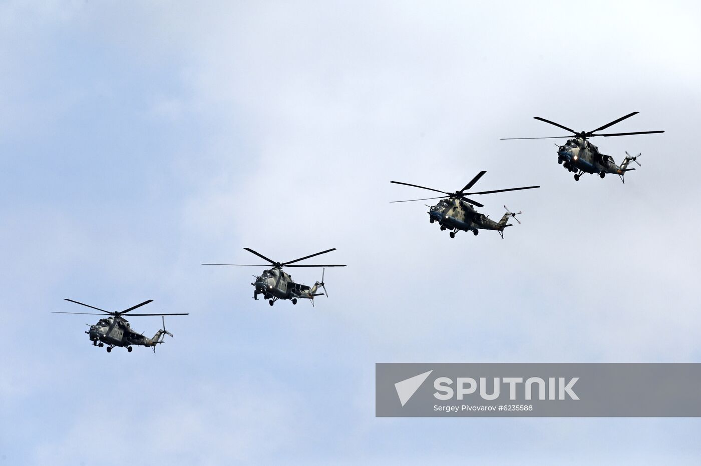 Russia Victory Day Parade Rehearsal
