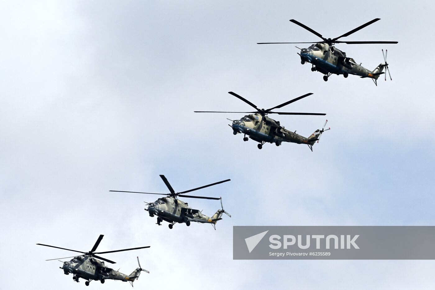 Russia Victory Day Parade Rehearsal