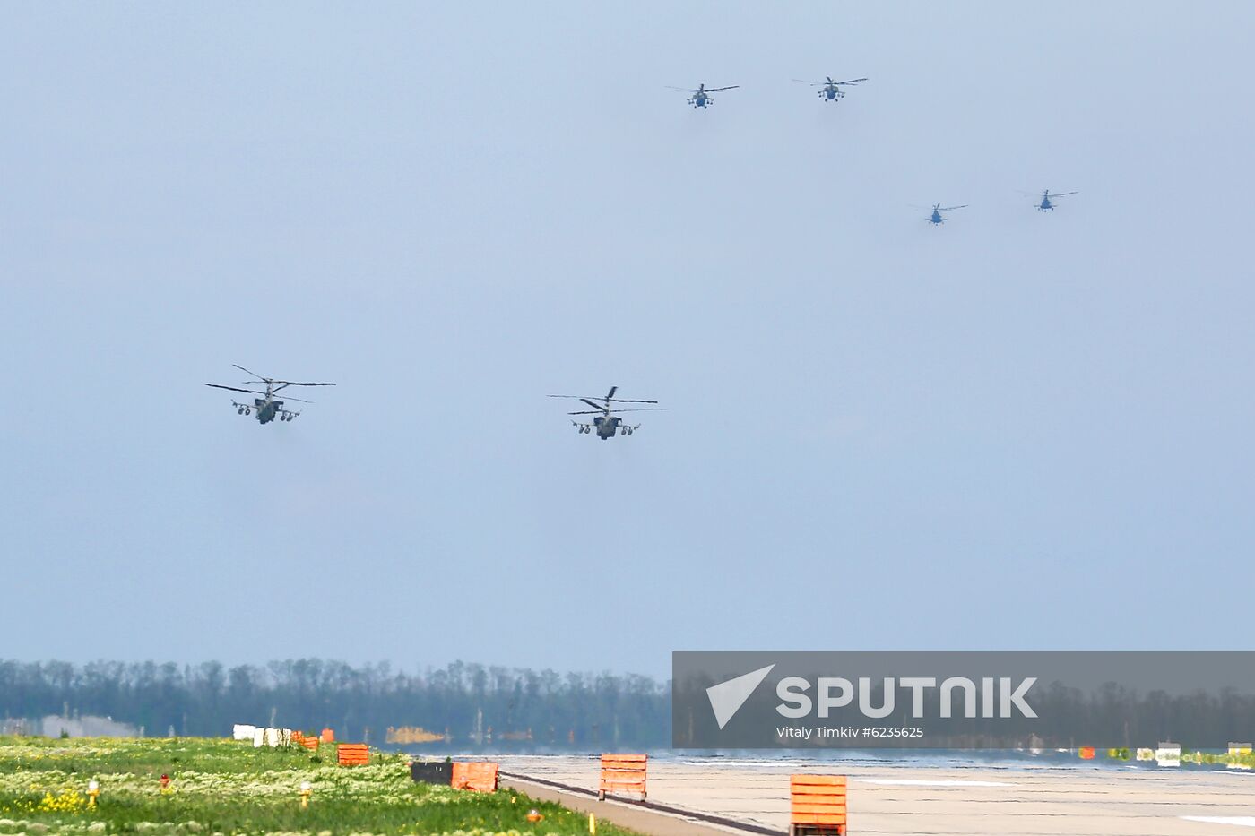 Russia Victory Day Parade Rehearsal