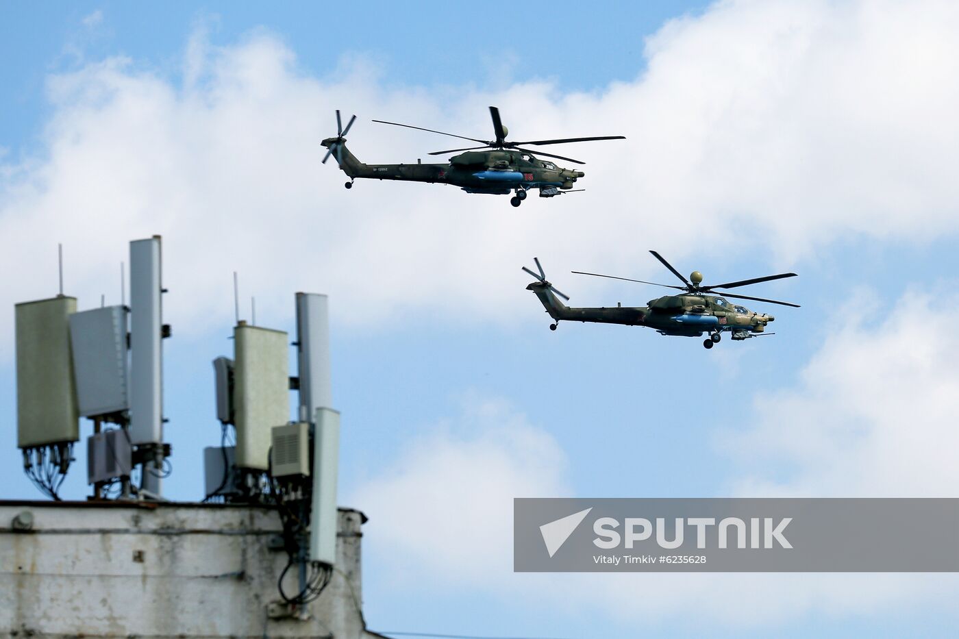 Russia Victory Day Parade Rehearsal
