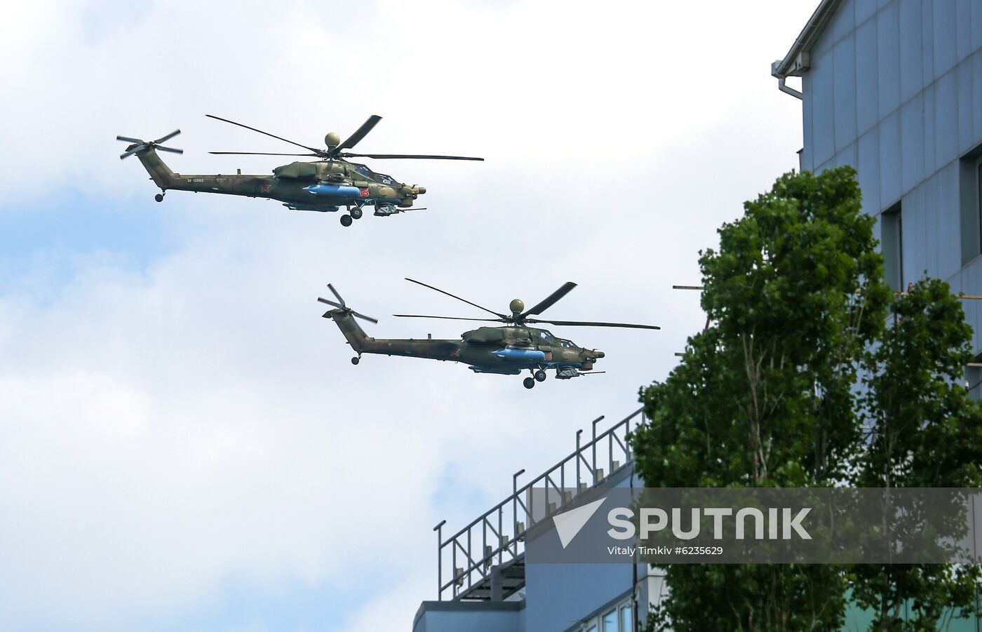 Russia Victory Day Parade Rehearsal