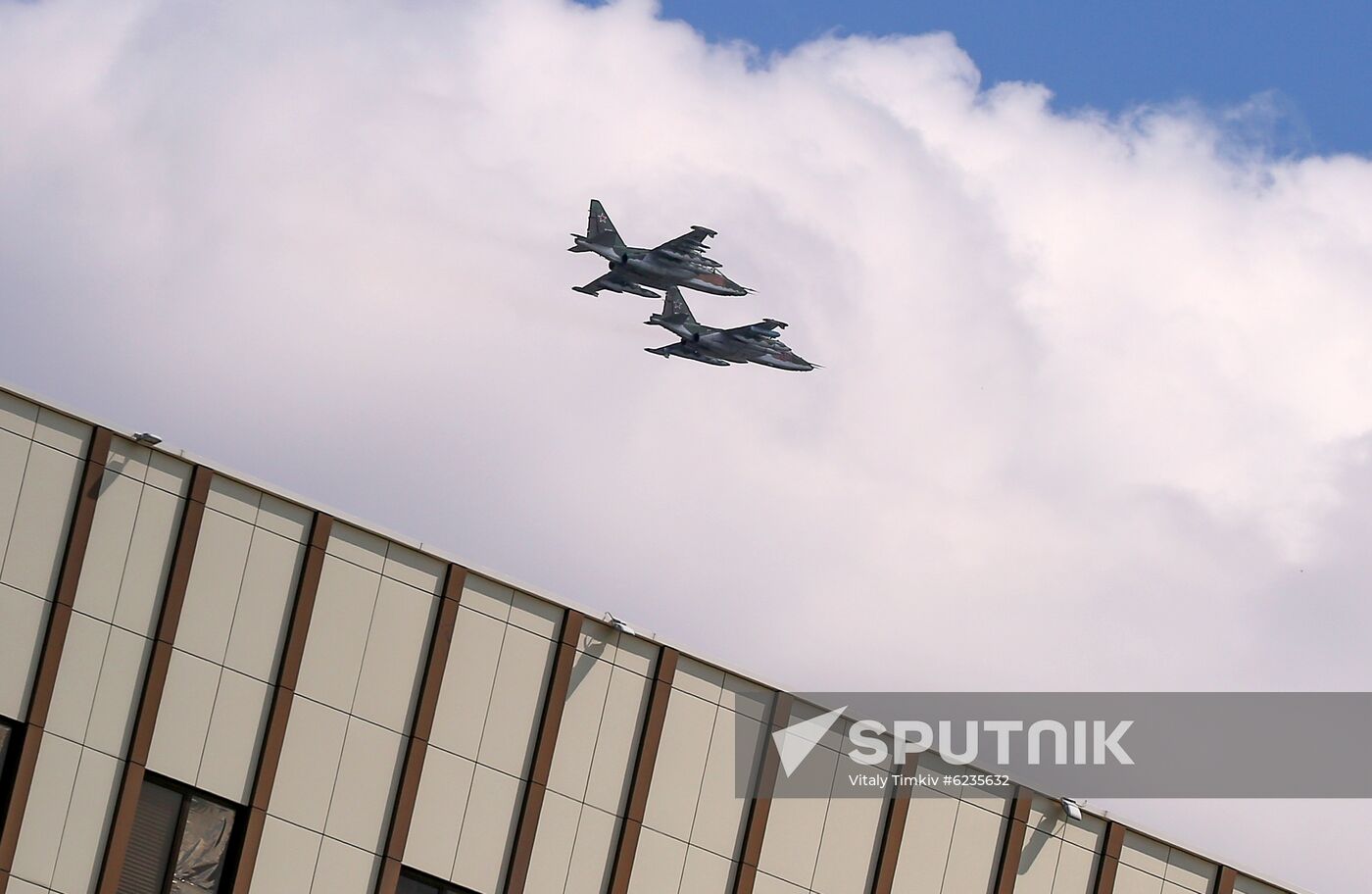 Russia Victory Day Parade Rehearsal