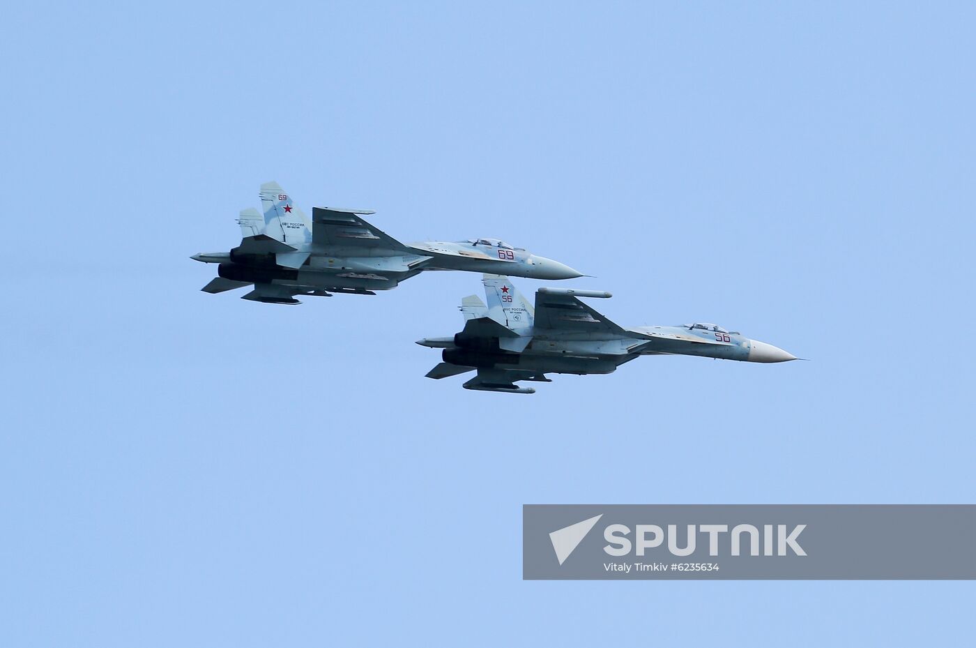 Russia Victory Day Parade Rehearsal