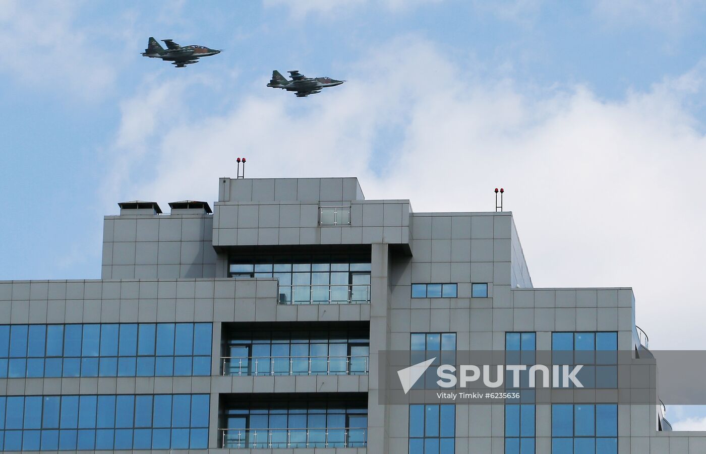 Russia Victory Day Parade Rehearsal