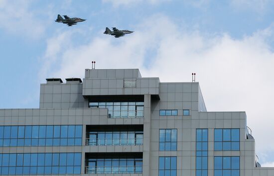 Russia Victory Day Parade Rehearsal
