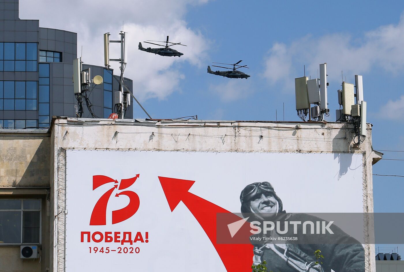 Russia Victory Day Parade Rehearsal