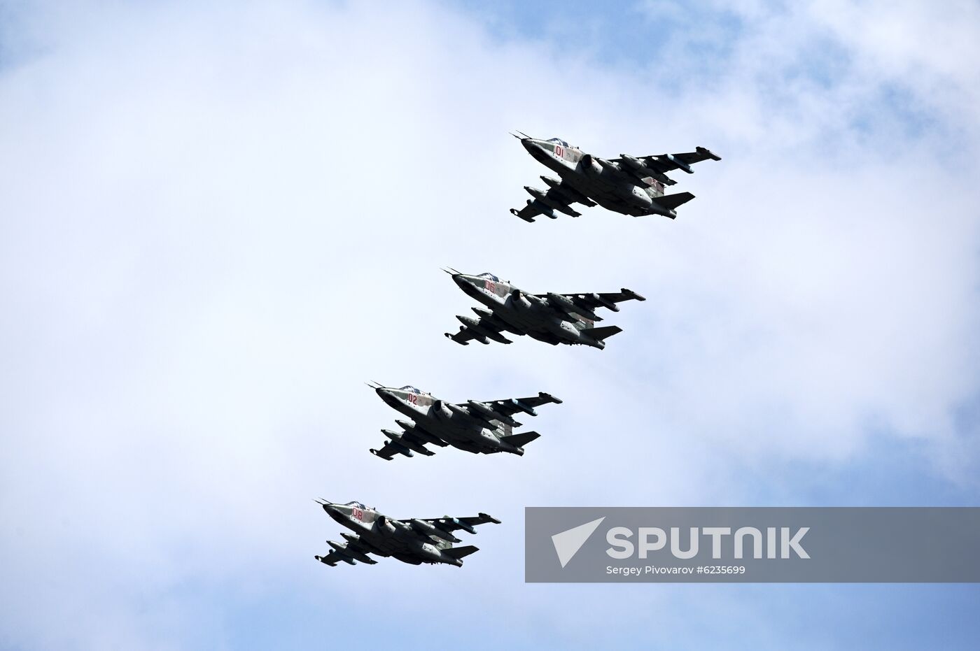 Russia Victory Day Parade Rehearsal