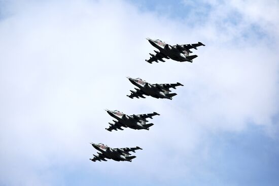 Russia Victory Day Parade Rehearsal