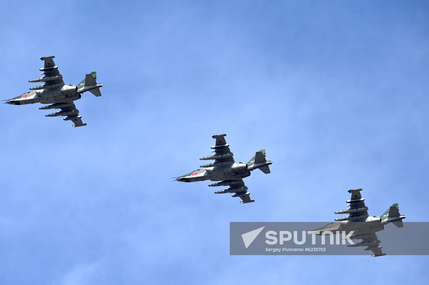 Russia Victory Day Parade Rehearsal