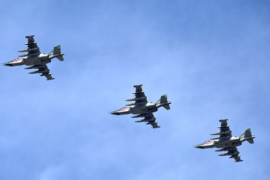 Russia Victory Day Parade Rehearsal