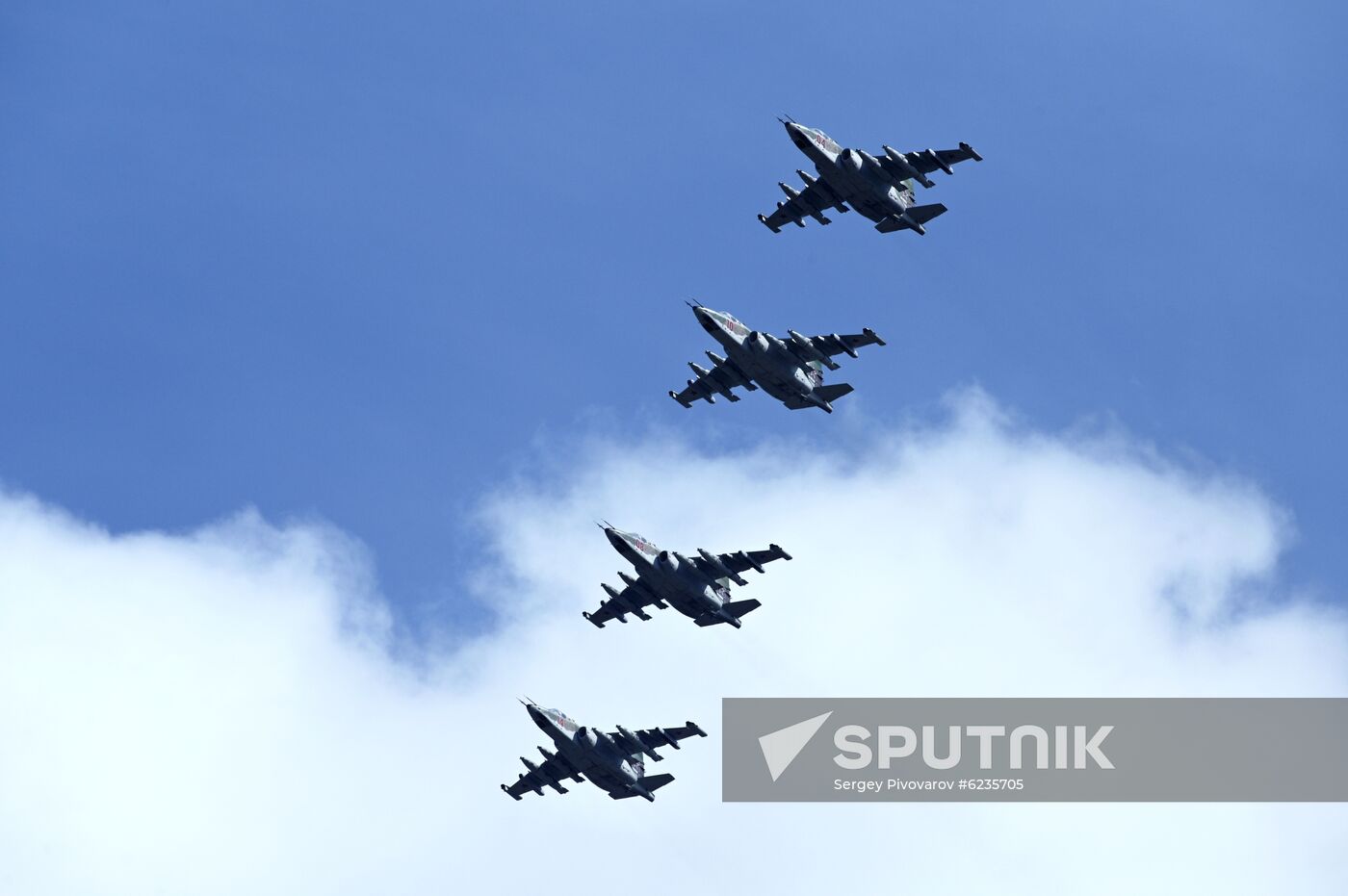 Russia Victory Day Parade Rehearsal