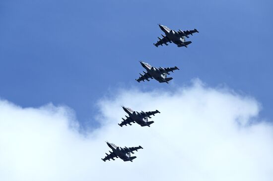 Russia Victory Day Parade Rehearsal
