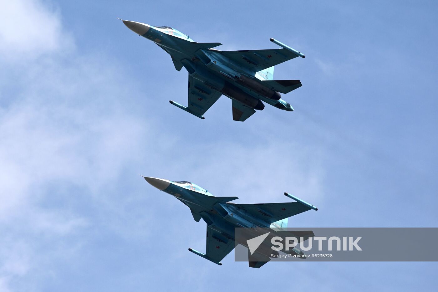 Russia Victory Day Parade Rehearsal