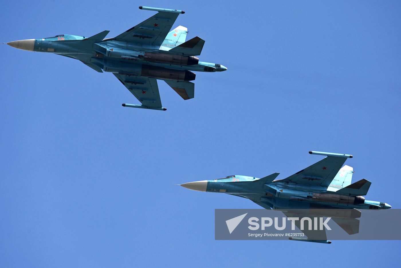 Russia Victory Day Parade Rehearsal