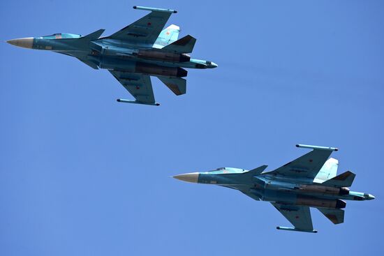 Russia Victory Day Parade Rehearsal