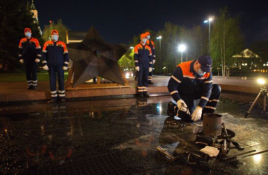 Russia Victory Day Preparations