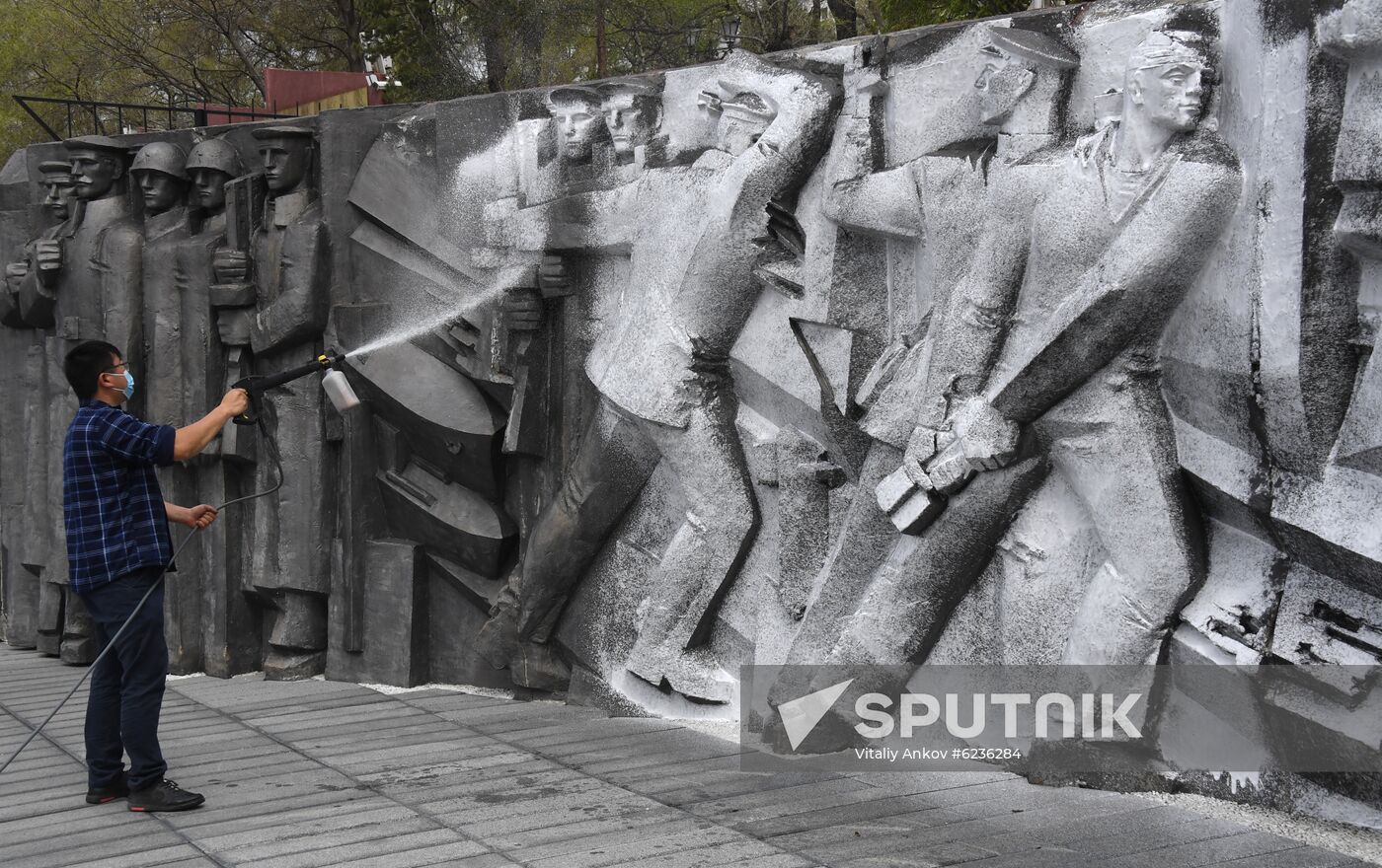 Russia Victory Day Preparations