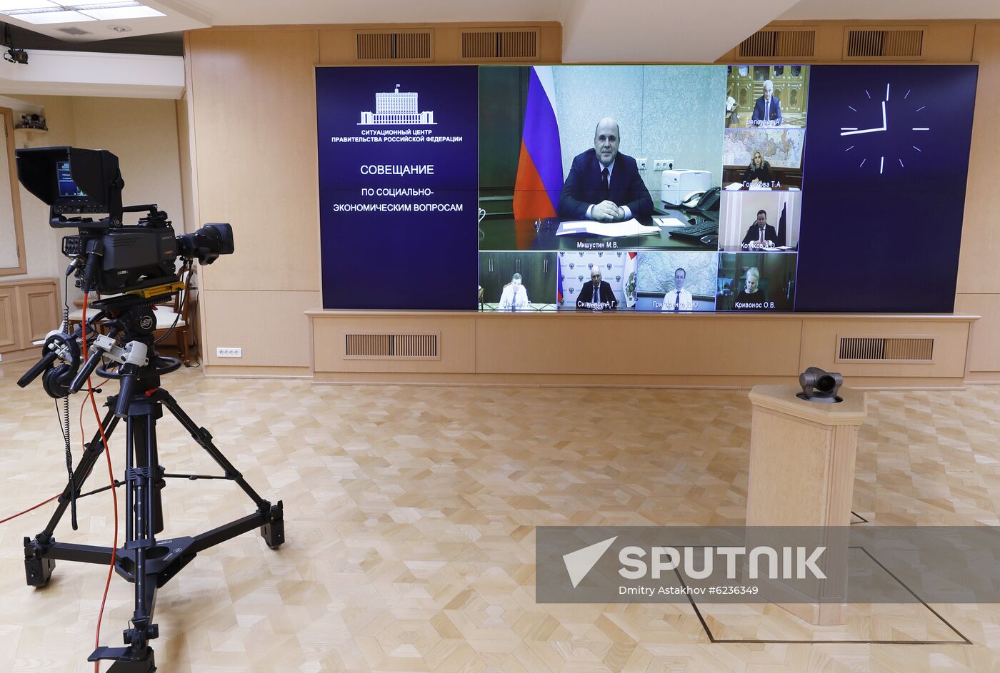 Russia Mishustin Economy