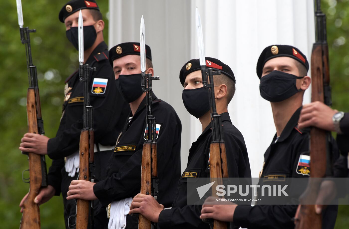 Russia Crimea Victory Day Parade Rehearsal