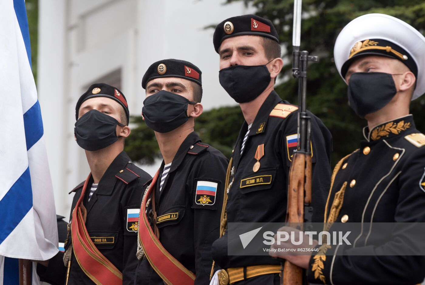 Russia Crimea Victory Day Parade Rehearsal
