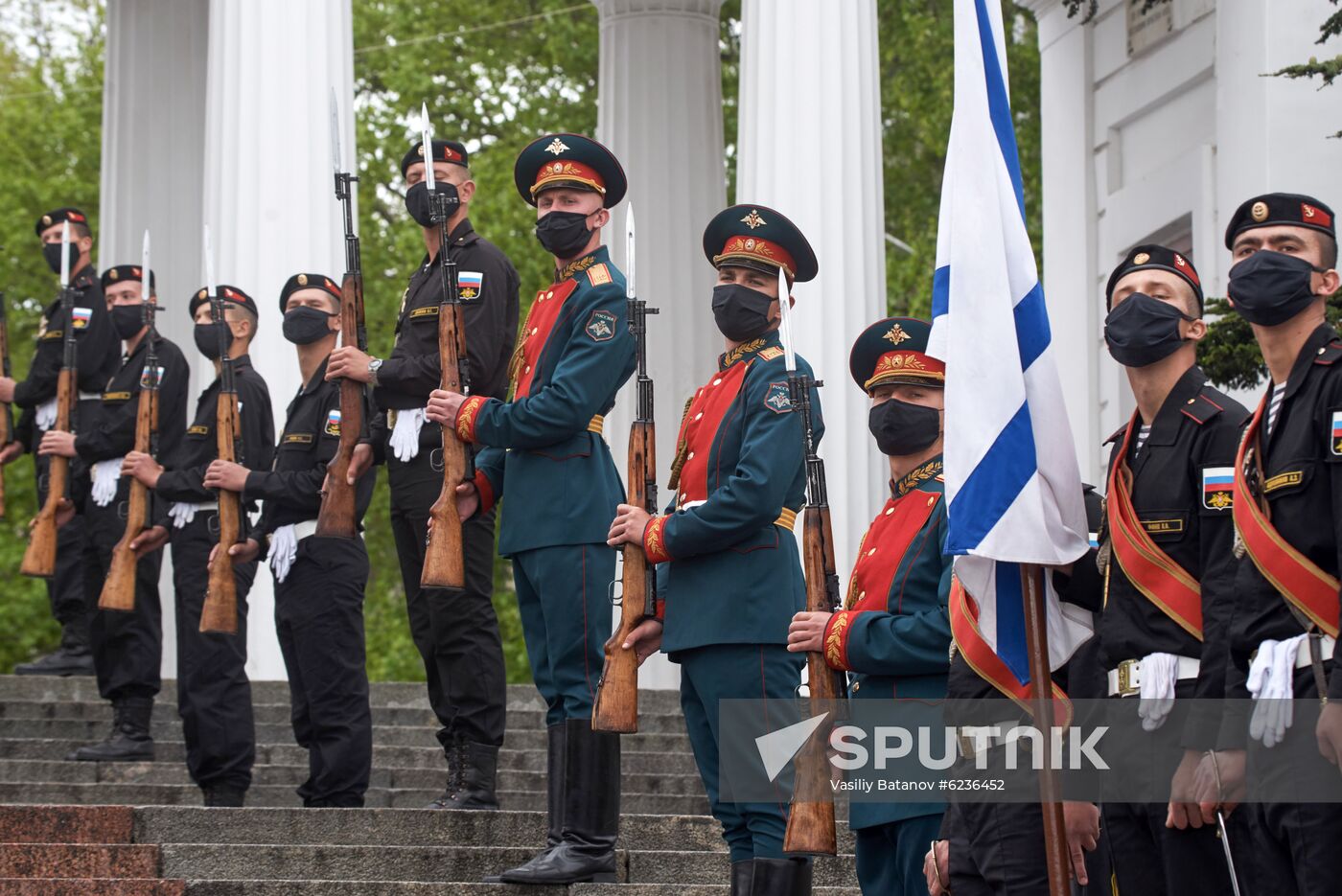 Russia Crimea Victory Day Parade Rehearsal