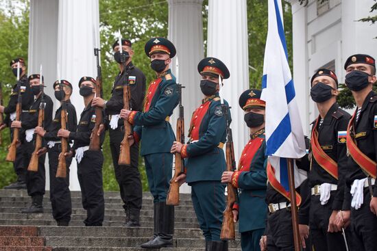 Russia Crimea Victory Day Parade Rehearsal