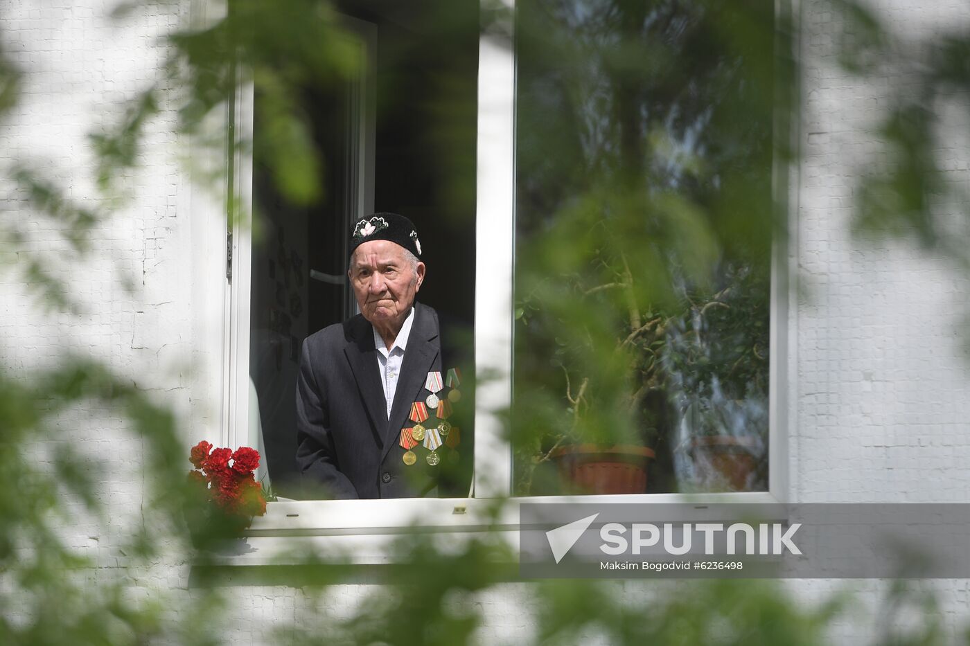 Russia Victory Day Veterans Honouring