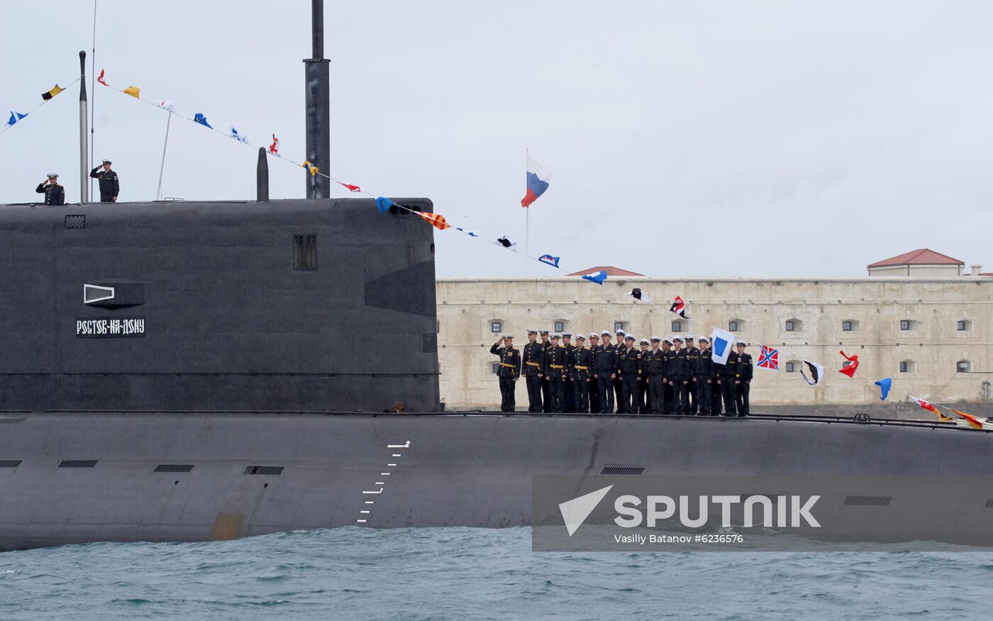 Russia Crimea Victory Day Parade Rehearsal