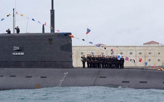 Russia Crimea Victory Day Parade Rehearsal