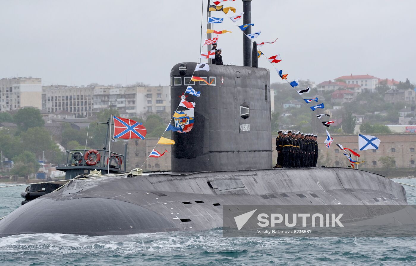 Russia Crimea Victory Day Parade Rehearsal