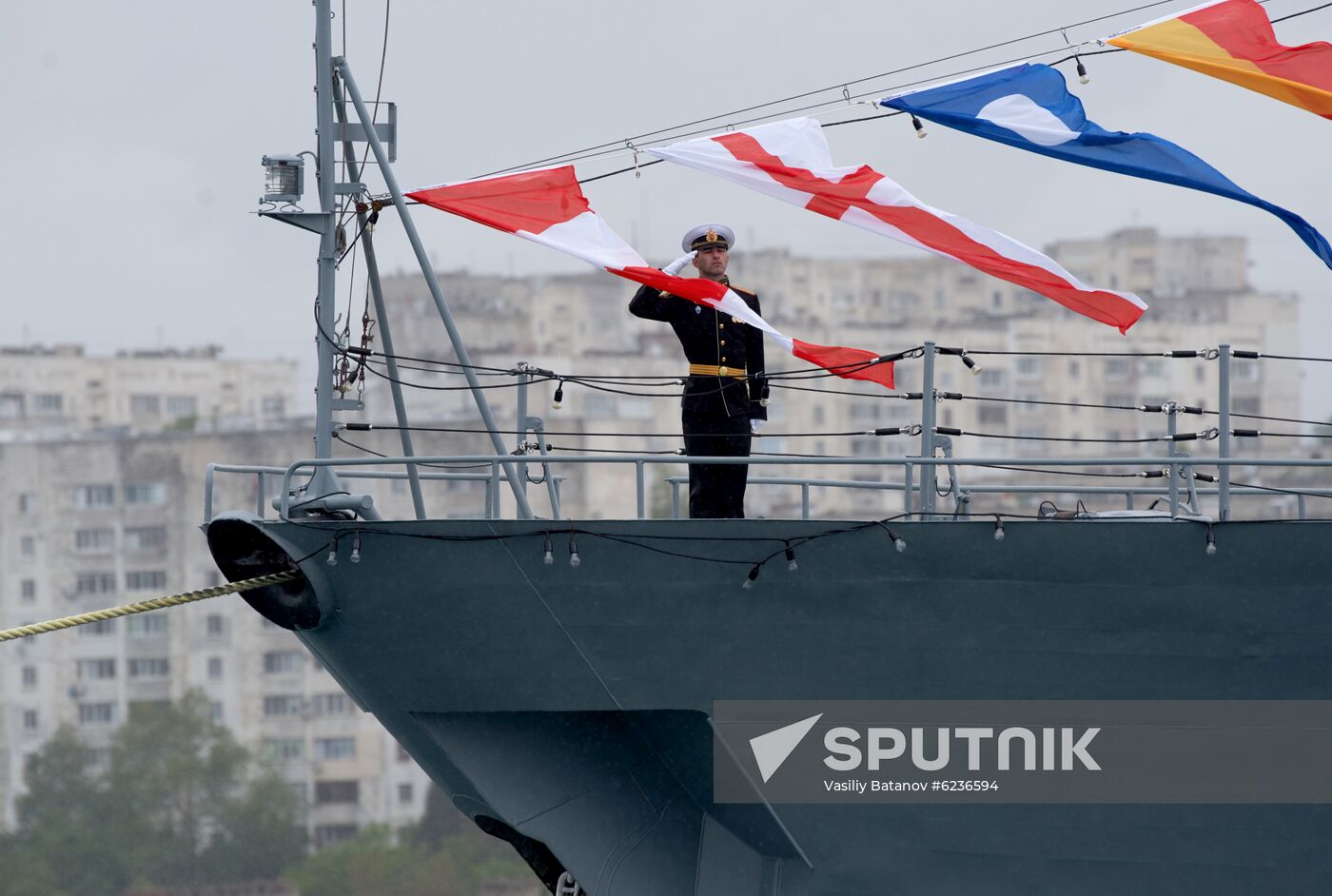 Russia Crimea Victory Day Parade Rehearsal
