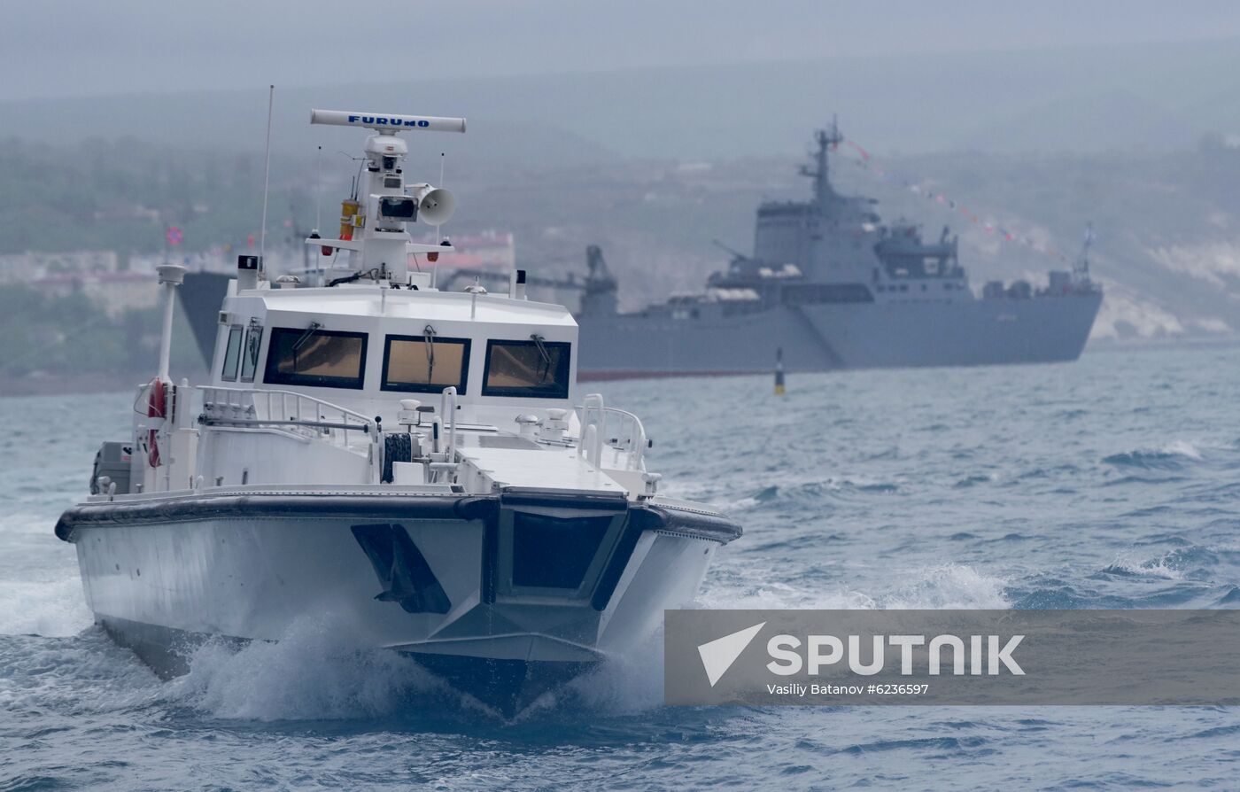 Russia Crimea Victory Day Parade Rehearsal