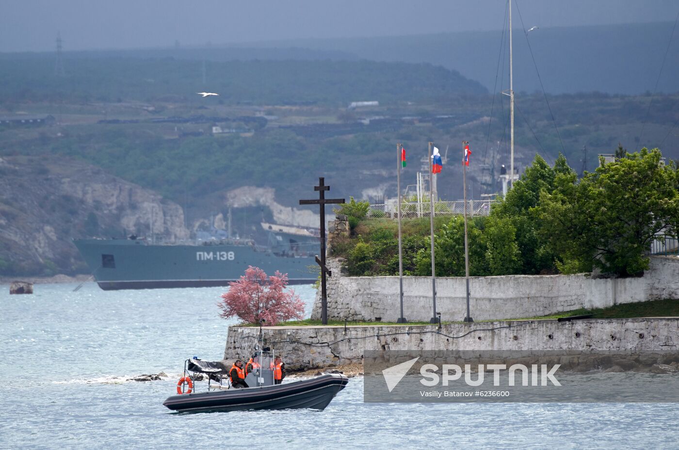 Russia Crimea Victory Day Parade Rehearsal