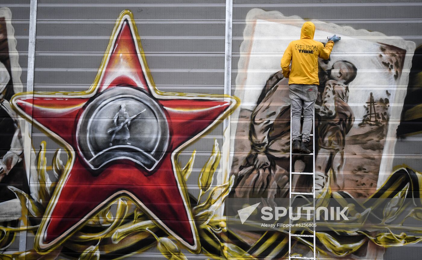 Russia Victory Day Preparations