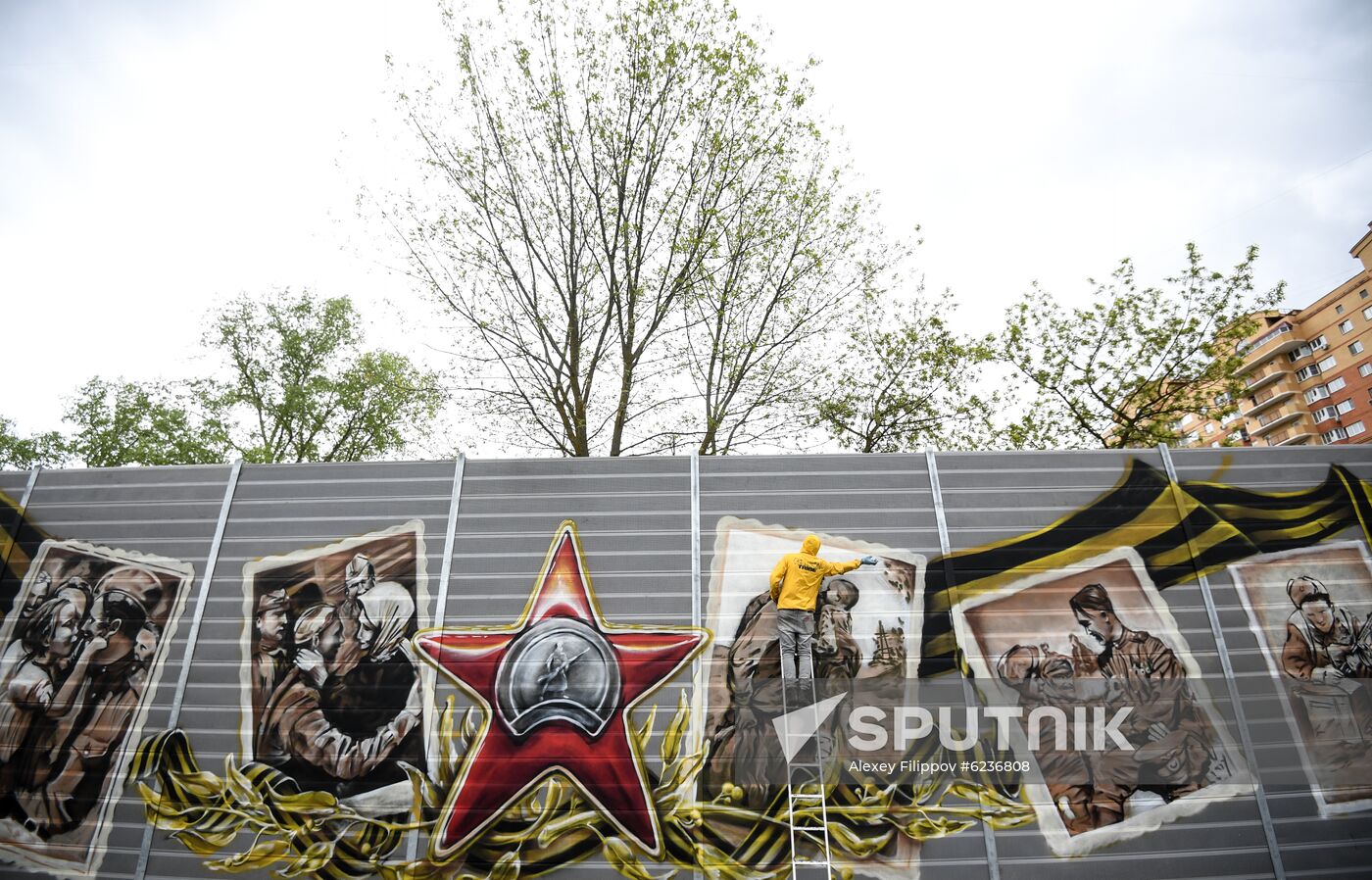 Russia Victory Day Preparations